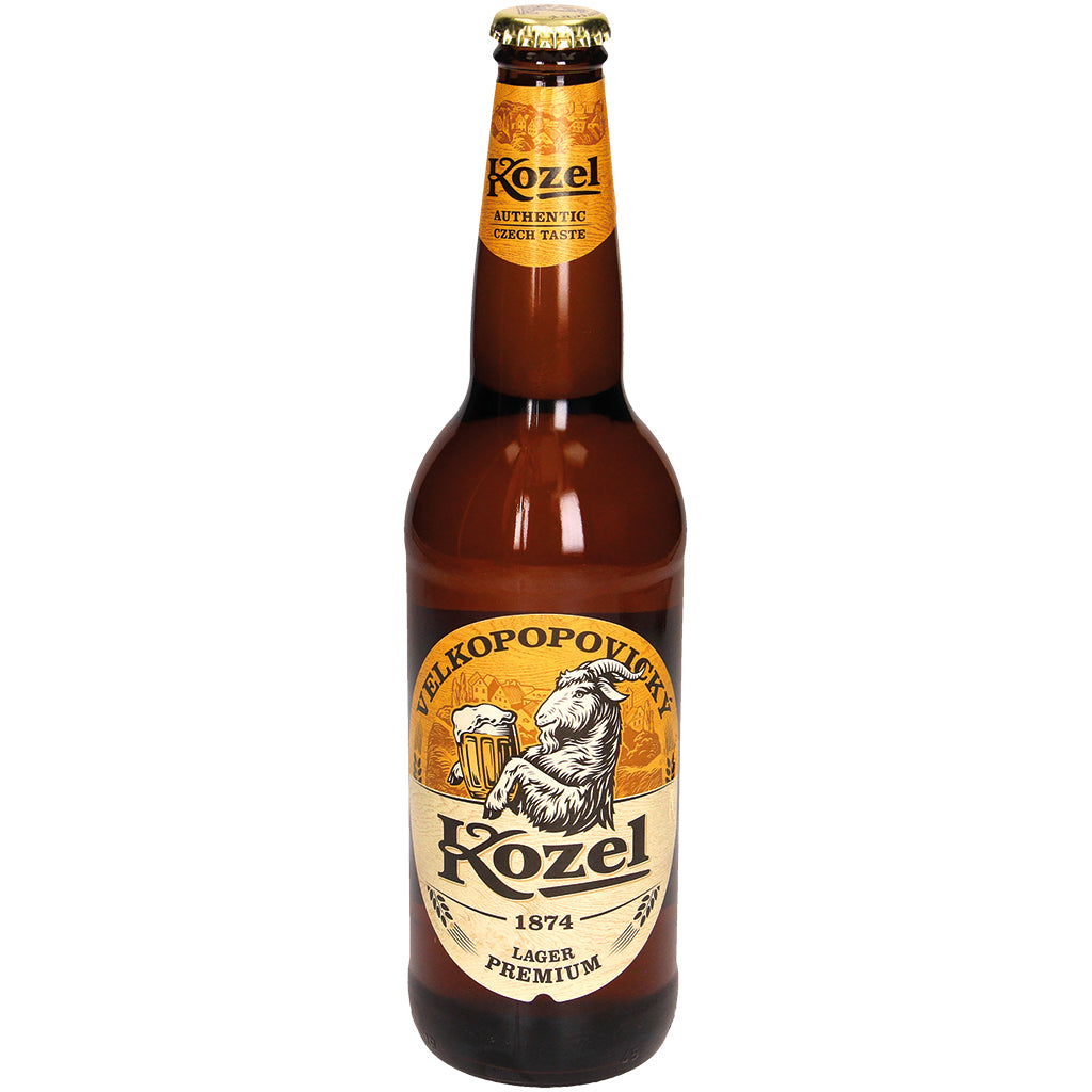 Kozel 1874 Premium Lager 4,6% vol. – lager blonde douce et équilibrée