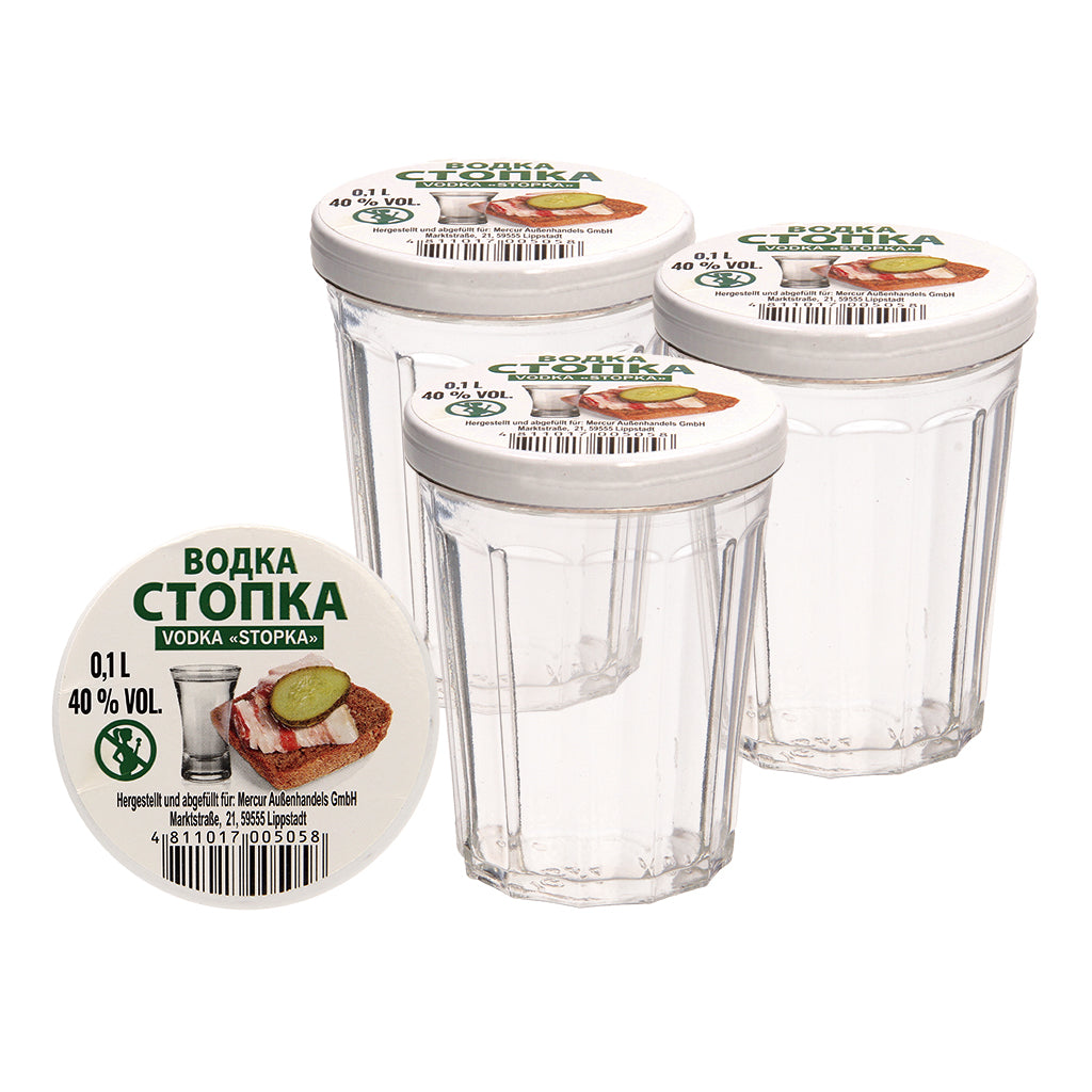 Stopka Vodka 40% – mini vodka cristalline (10 cl)
