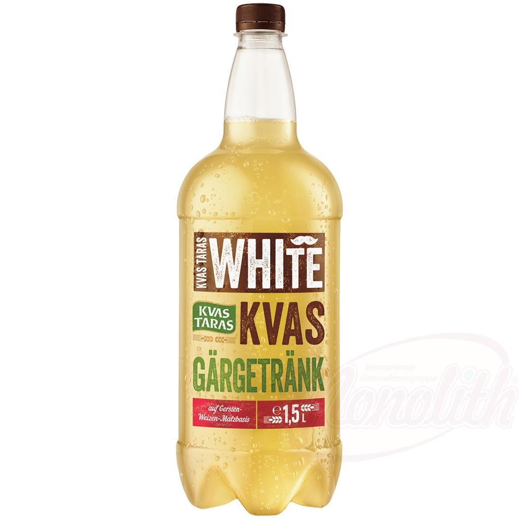 OURS MARKET Boisson fermentée "Kwas Taras BLANC" à base dorge, de blé et de malt