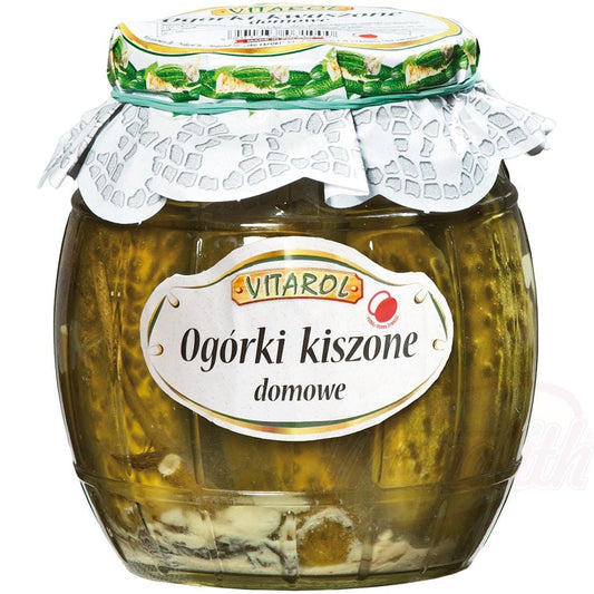 OURS MARKET Concombres fermentés dans de l'acide lactique