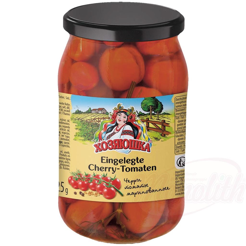 OURS MARKET HOSYAUSHKA Tomates cerises marinées – croquantes, aneth & graines de moutarde