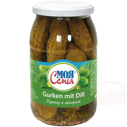 OURS MARKET MOJA SEMJA Concombres marinés à l’aneth – croquants, vinaigre d’alcool & notes herbacées