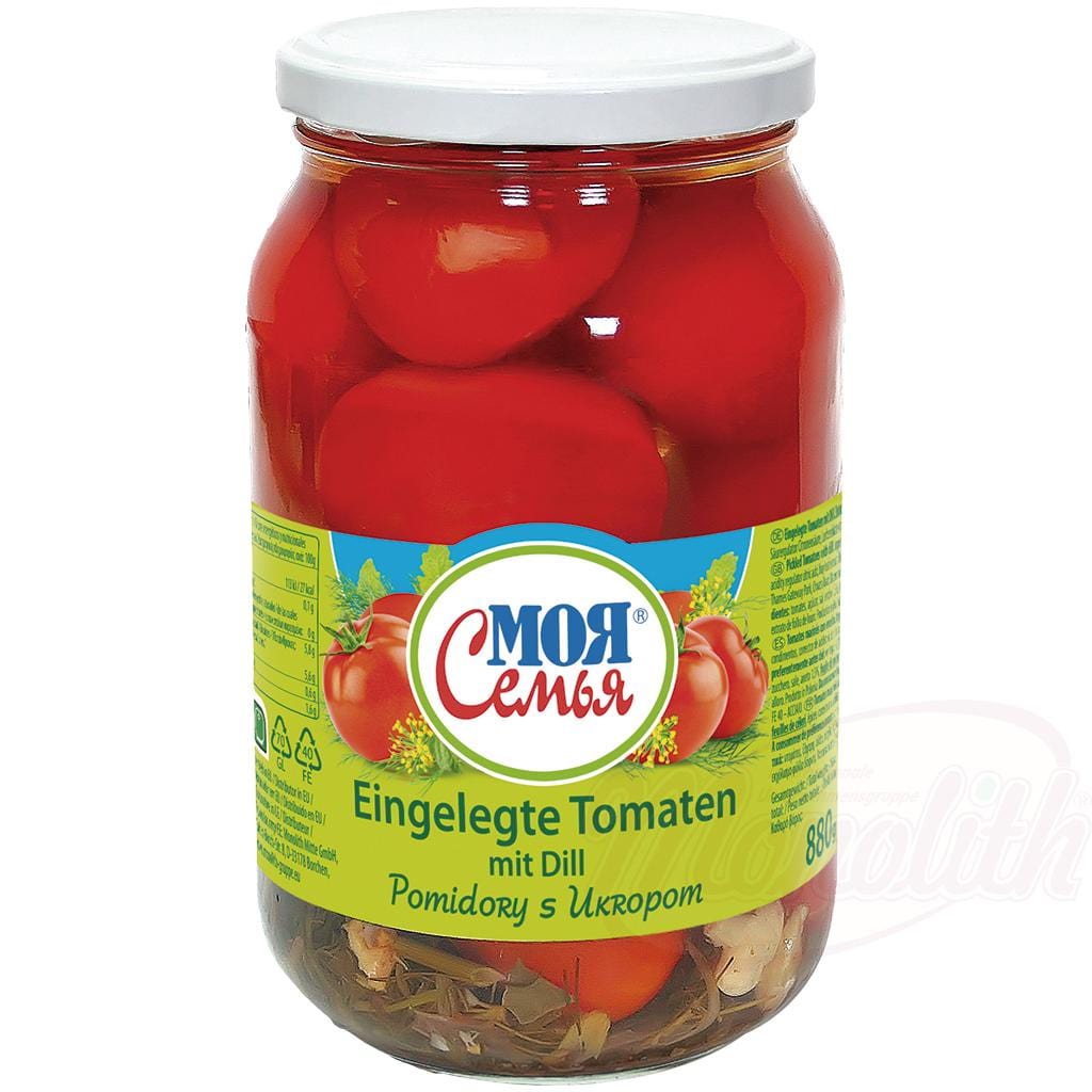 OURS MARKET MOJA SEMJA Tomates marinées à l’aneth – bouquet frais, saveur nette