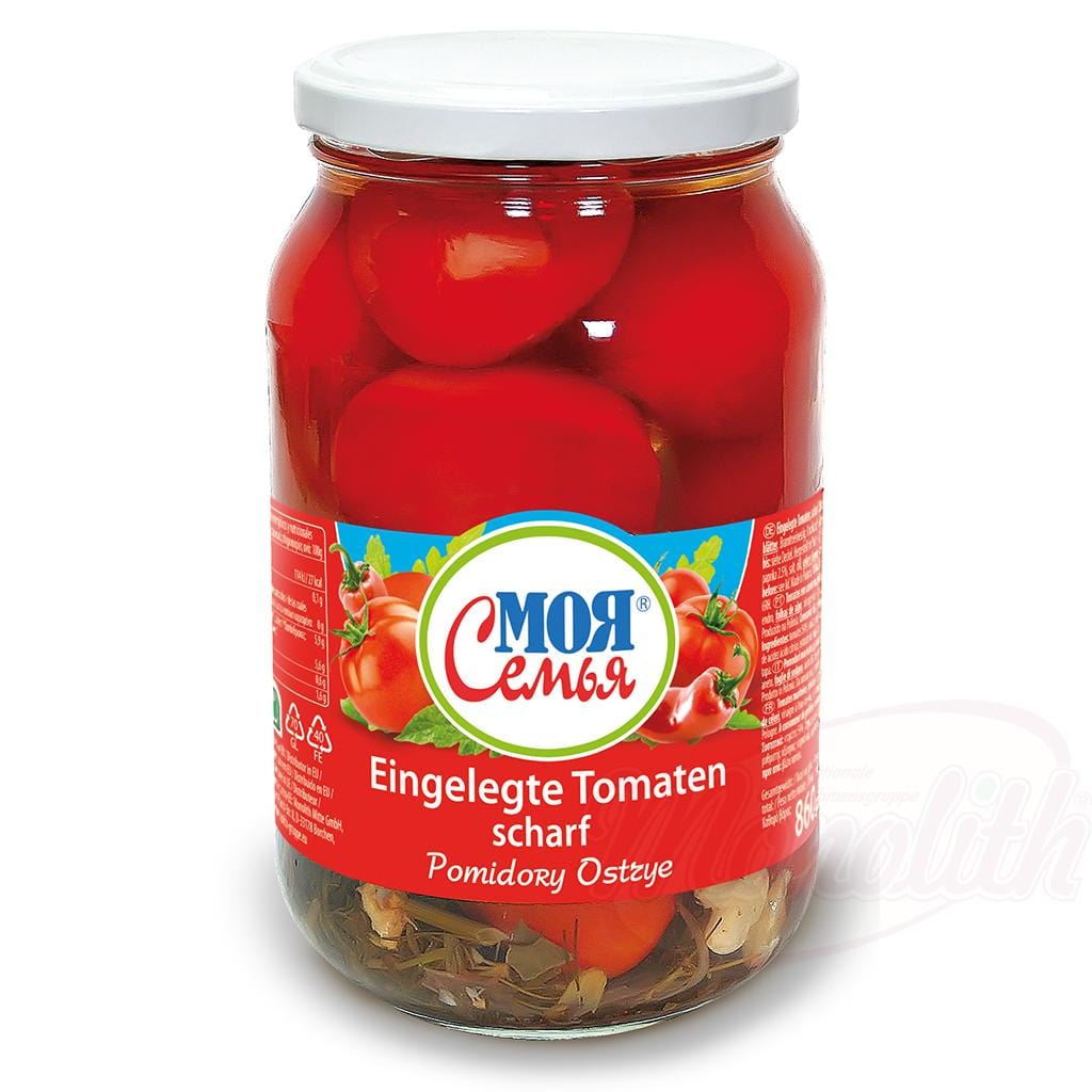 OURS MARKET MOJA SEMJA Tomates marinées – piquantes au piment fort