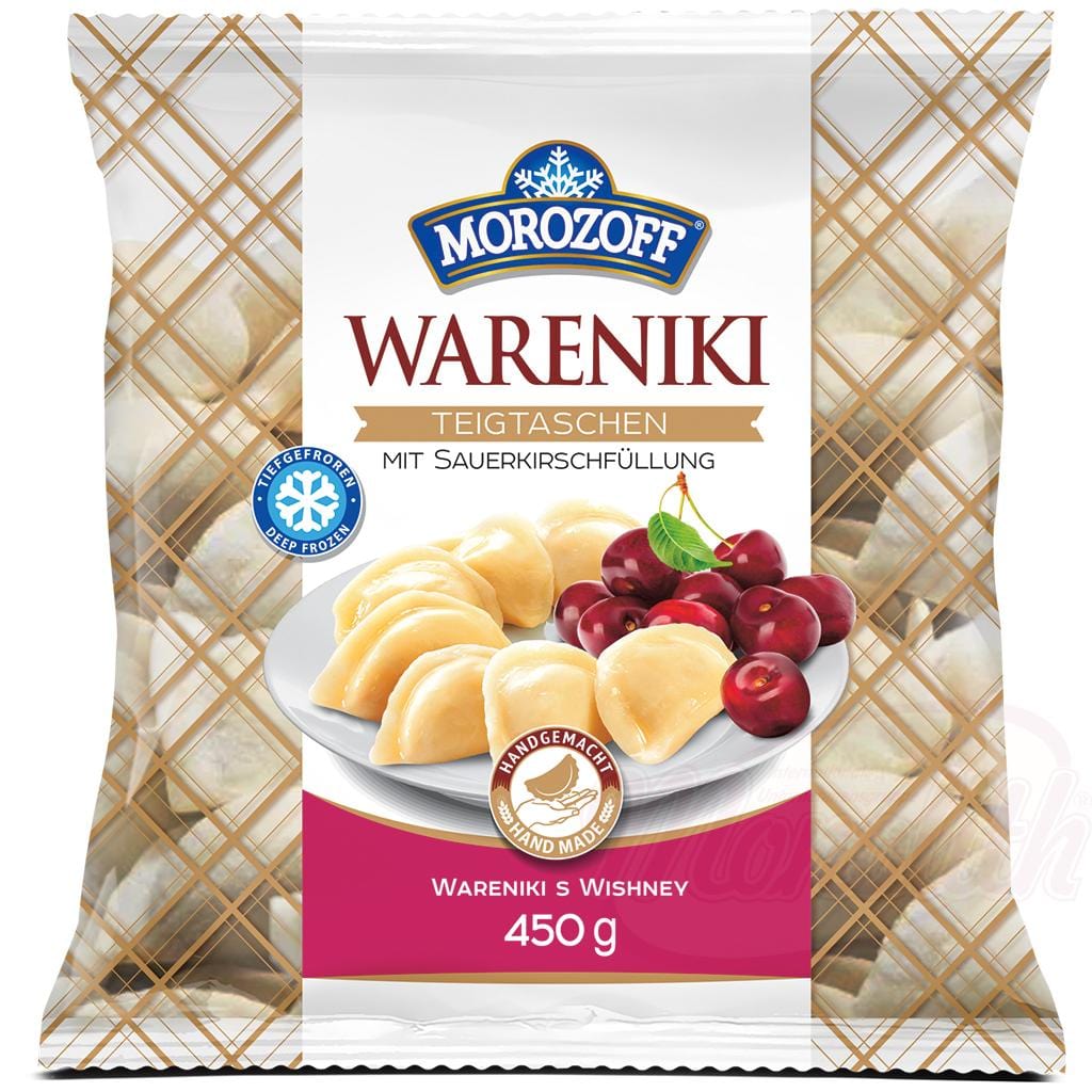 OURS MARKET MOROZOFF – Wareniki Farcis aux Griottes Surgelés