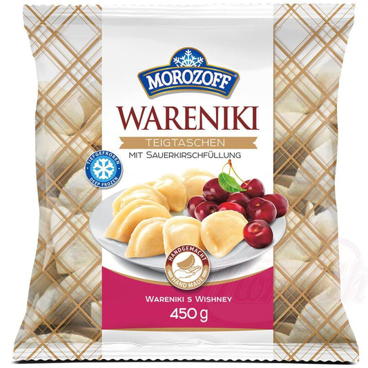 OURS MARKET MOROZOFF – Wareniki Farcis aux Griottes Surgelés