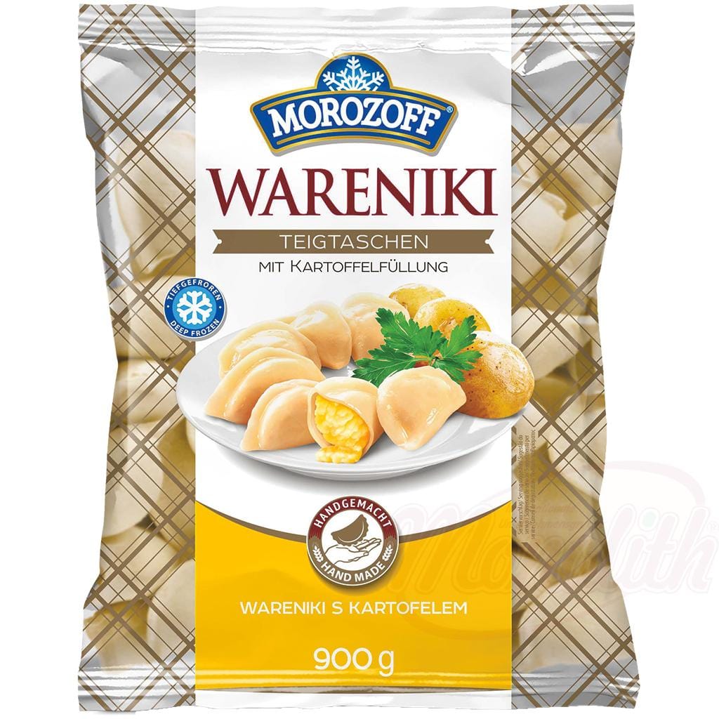 OURS MARKET MOROZOFF – Wareniki Farcis aux Pommes de Terre Surgelés
