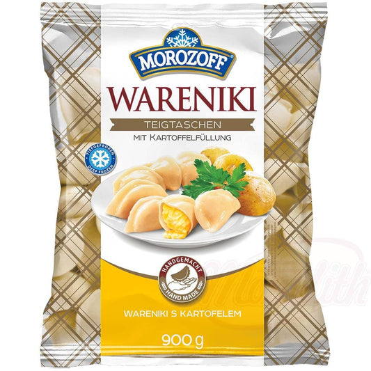 OURS MARKET MOROZOFF – Wareniki Farcis aux Pommes de Terre Surgelés