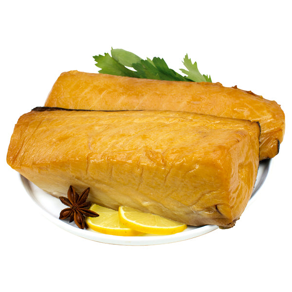 OURS MARKET Nascha Riba Filet de poisson-beurre fumé - poisson fumé à froid, prêt à trancher