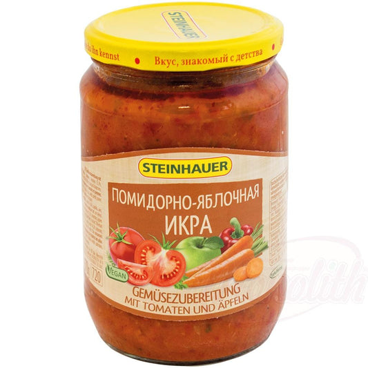 OURS MARKET Préparation de légumes avec des tomates et des pommes