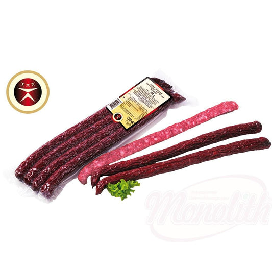 OURS MARKET Riga Standard "Jägerwürstchen" – façon salami cuit, fumé