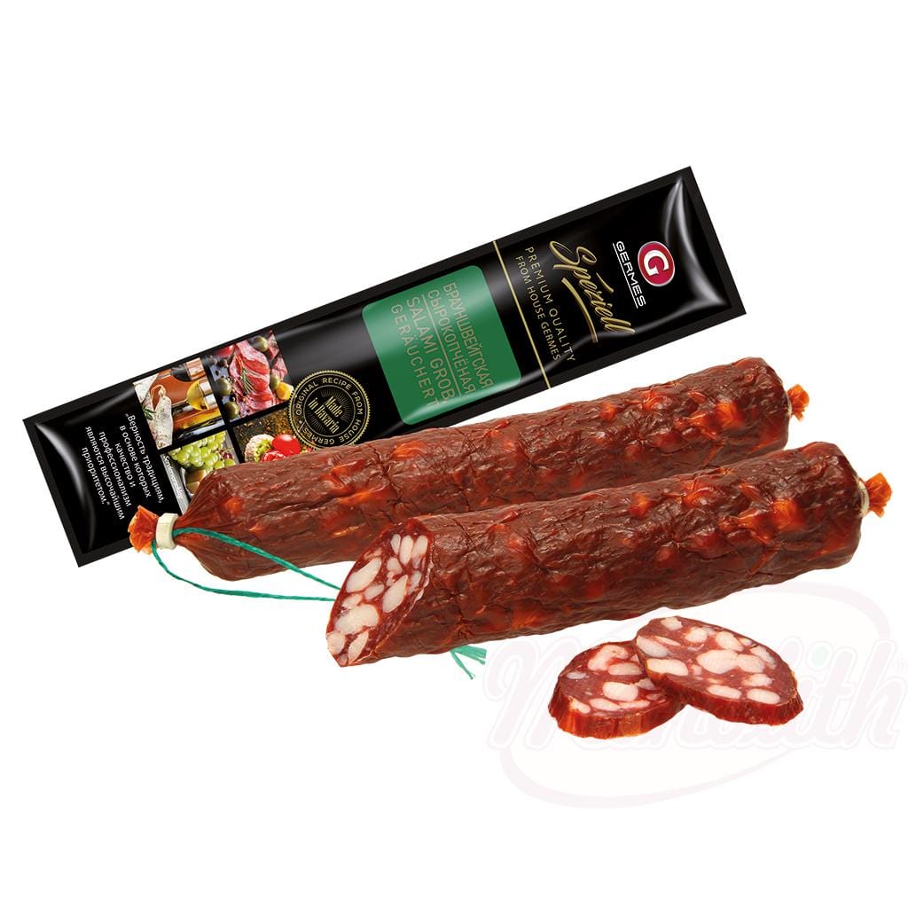 OURS MARKET Saucisson fumé "Braunschweiger"