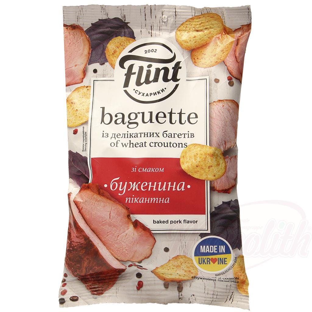OURS MARKET Snacks au pain de blé aromatisés au porc cuit épicé