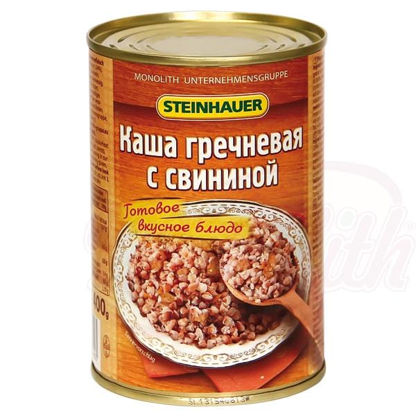 OURS MARKET Steinhauer Kacha de sarrasin au porc – recette rustique, grains & viande