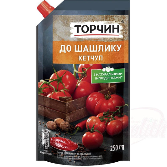 OURS MARKET Torchin Sauce tomate pour chachlyk – double concentré 22 %, épices & graine de moutarde