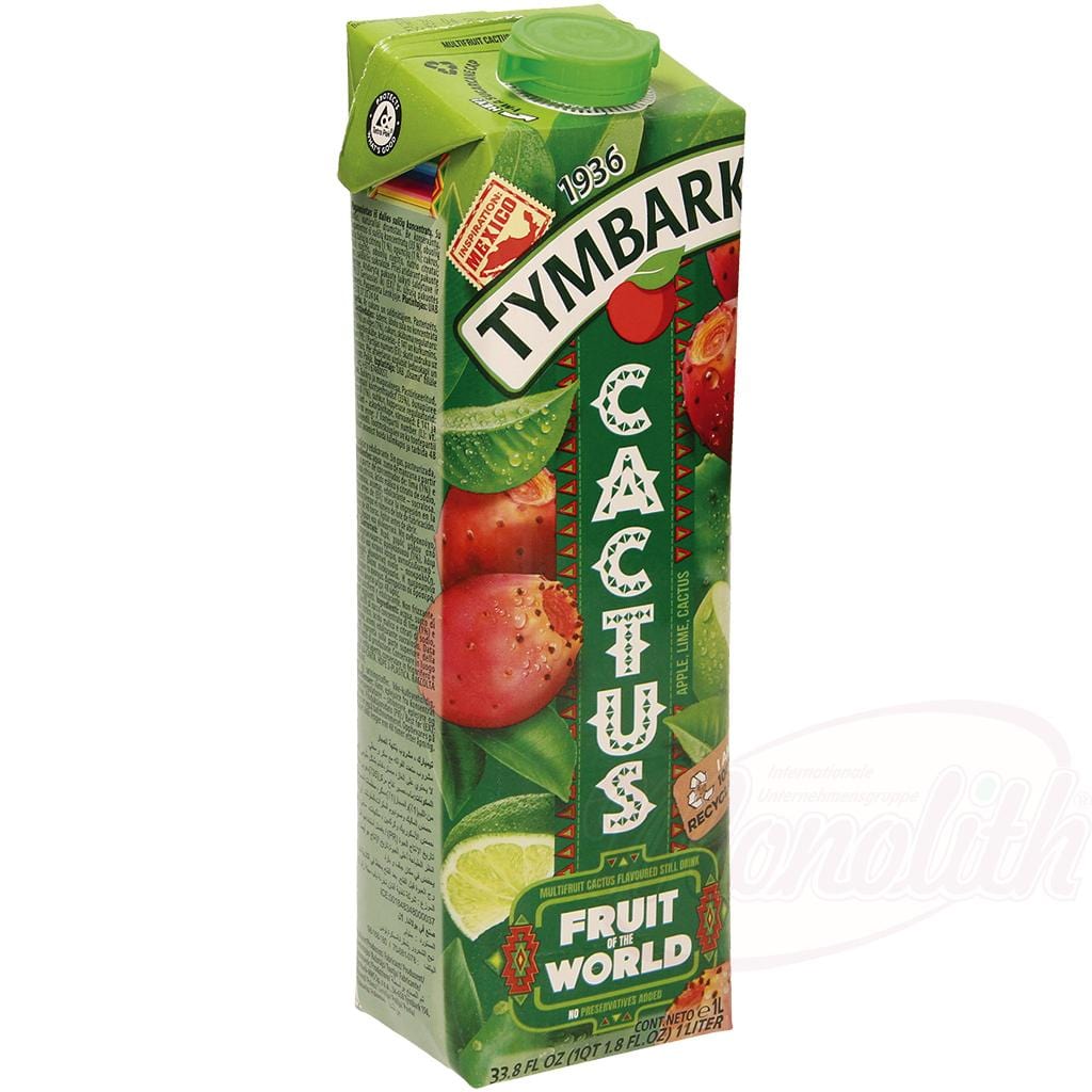Tymbark “Cactus” – boisson multifruits, saveur cactus (sans bulles) – OURS  MARKET
