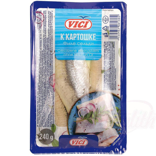 OURS MARKET Vici Filets de hareng "K kartoshke" à l’huile – pour pommes de terre