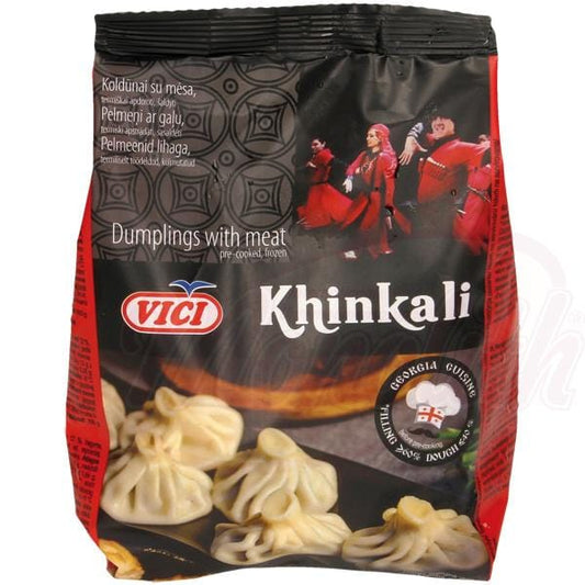 OURS MARKET Vici Khinkali – chaussons farcis à la viande, précuits surgelés
