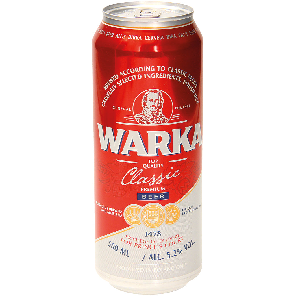 OURS MARKET Warka Classic – blonde polonaise équilibrée 5,2% vol.