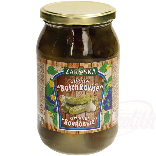 OURS MARKET Zakuska Concombres fermentés "Botschkovije" – recette polonaise, goût de tonneau
