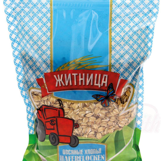 OURS MARKET Zhitniza Flocons d'avoine "HERKULES" – porridge onctueux, cuisson rapide