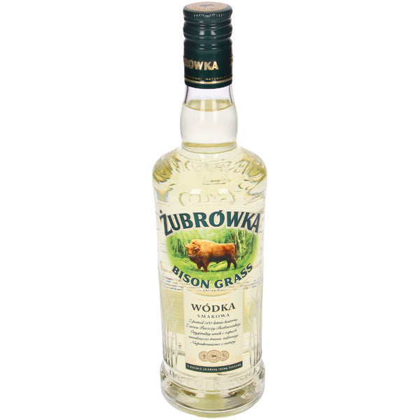 OURS MARKET Zubrówka Vodka à l’herbe de bison 37,5% – vodka polonaise aromatique, note végétale