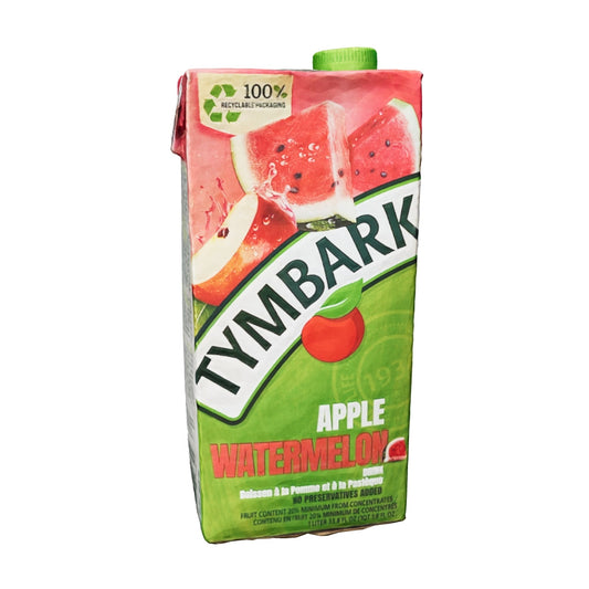 Tymbark Pomme & pastèque – boisson rafraîchissante sans bulles, avec sucre et édulcorant