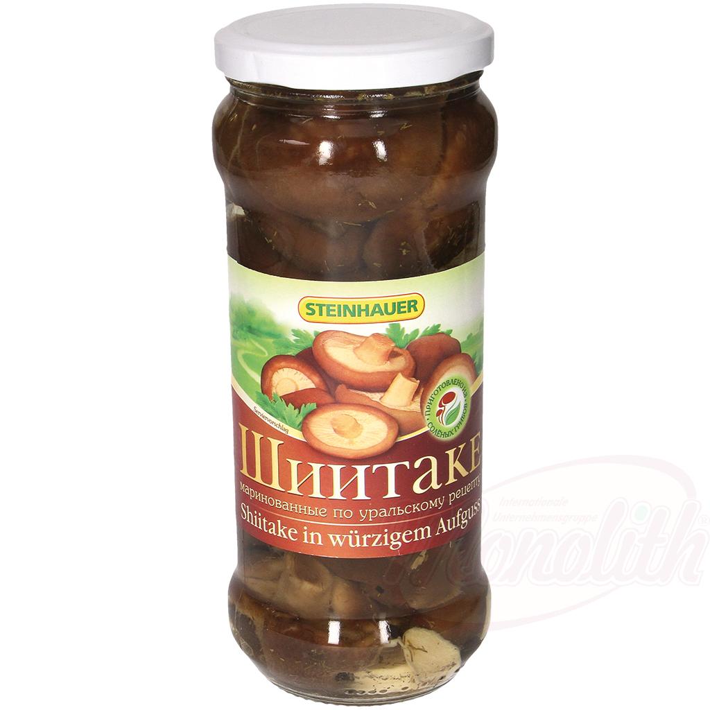 Champignons "Schiitake" en infusion épicée