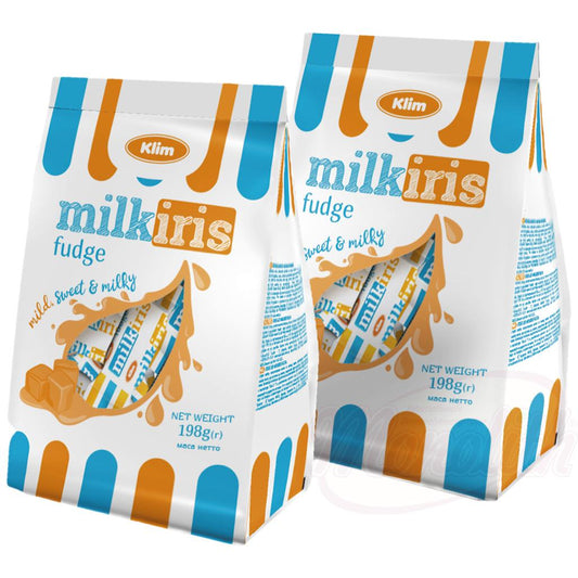 "KLIM" Confiserie au caramel mou "MilkIris Fudge" saveur lait - OURS MARKET
