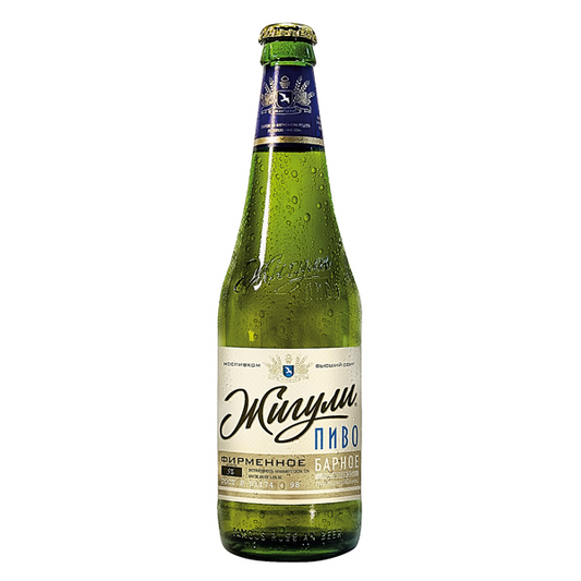 ZHIGULI Barnoe 4,9% vol. – bière blonde de type “bar” pasteurisée