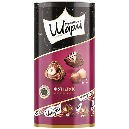 OURS MARKET AVK Korolivsky Sharm – bonbons gaufrés au chocolat et noisette entière 235 g