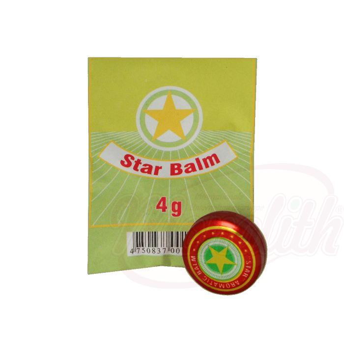 OURS MARKET Balsam Sternchen - Baume aromatique mentholé format poche, 4 g
