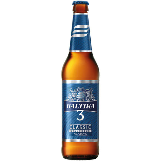 OURS MARKET BALTIKA N°3 – blonde classique 5,2% vol.