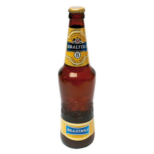 OURS MARKET Baltika N°8 – bière blonde naturellement trouble 5,0 % vol.