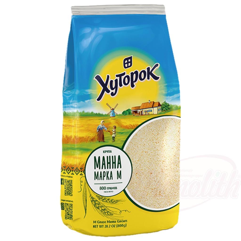 OURS MARKET Chutorok Semoule de blé fine – base douce pour bouillies et pâtisserie