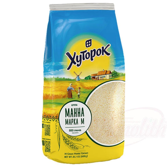 OURS MARKET Chutorok Semoule de blé fine – base douce pour bouillies et pâtisserie