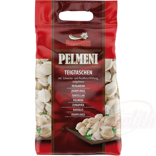 OURS MARKET FrostProm Pelmeni – Chaussons farcis au porc et au bœuf, surgelés