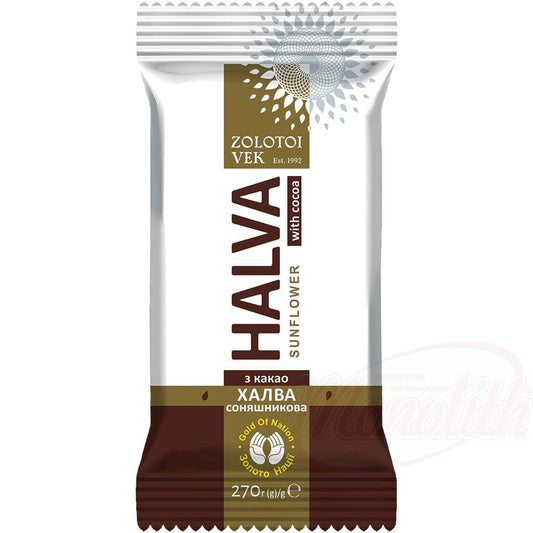 OURS MARKET Halva de tournesol au cacao