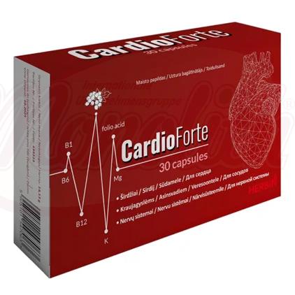OURS MARKET HERBIN Cardio Forte - Complément au potassium, magnésium & aubépine, 30 gélules