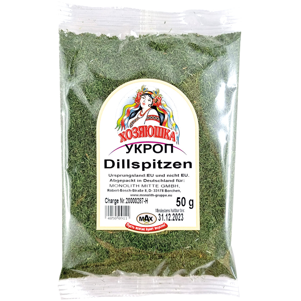 OURS MARKET Hosyaushka Pointes d’aneth séchées – herbe aromatique pour assaisonner au quotidien
