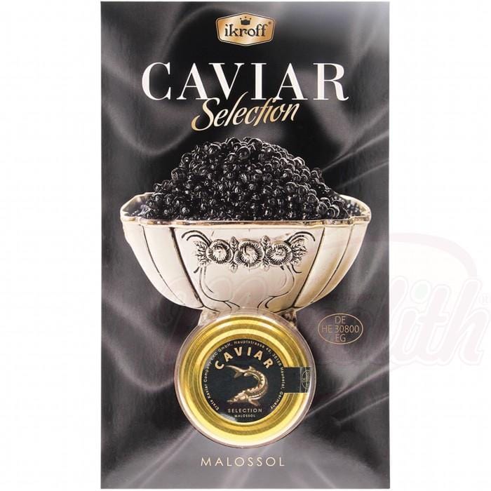 OURS MARKET IKROFF Caviar d’esturgeon 25 g – sélection Baerii, grains fins et salage maîtrisé