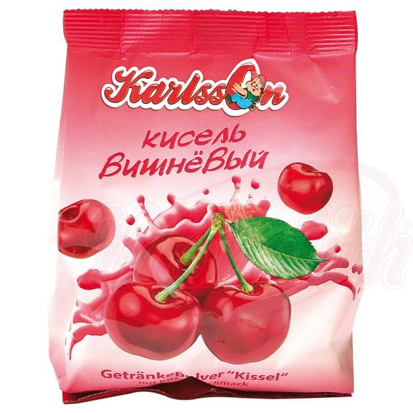 OURS MARKET Karlsson Kissel cerise – poudre pour boisson gélifiée, douceur acidulée