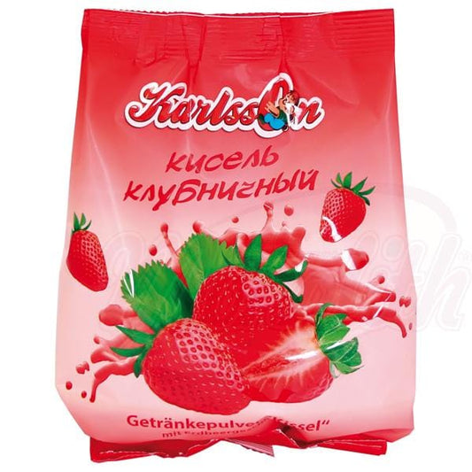 OURS MARKET Karlsson Kissel fraise – poudre pour boisson gélifiée, douceur fruitée