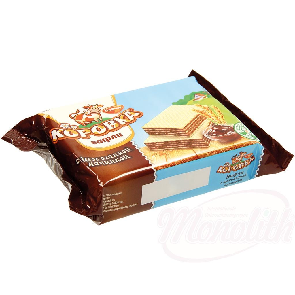 OURS MARKET Korovka Gaufrettes fourrées – crème au chocolat