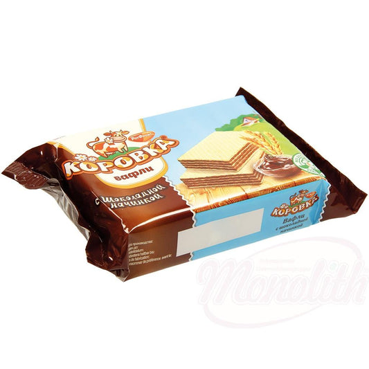 OURS MARKET Korovka Gaufrettes fourrées – crème au chocolat