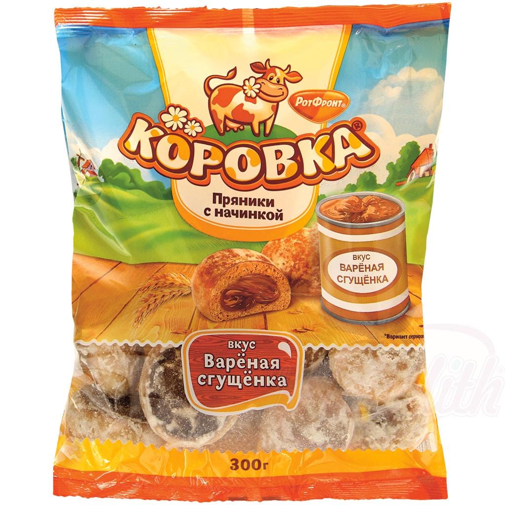 OURS MARKET KOROVKA Prjaniki à la crème – goût lait concentré sucré caramélisé
