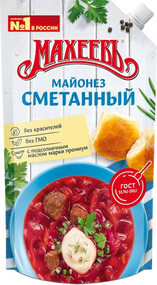 OURS MARKET Macheev Mayonnaise "Smetannij" – profil crème, touche lactée délicate