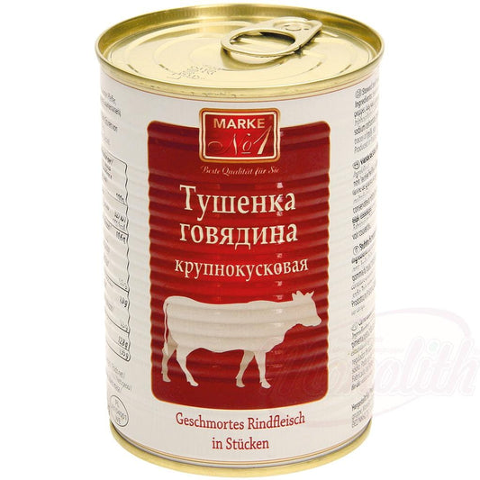 OURS MARKET Marke Nr.1 Bœuf braisé "Tuschenka" – morceaux généreux, braisage traditionnel