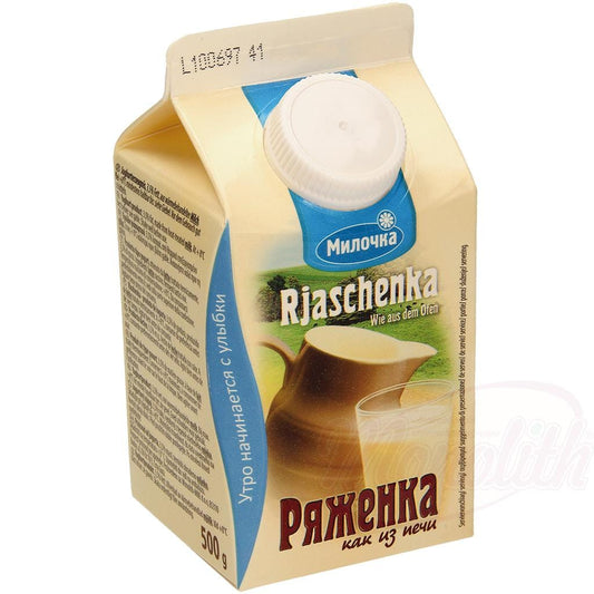 OURS MARKET Milochka Ryazhenka – boisson lactofermentée 3,5 % MG