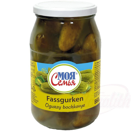 OURS MARKET MOJA SEMJA Concombres fermentés – fermentation lactique, goût de tonneau